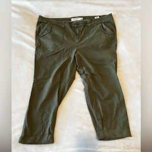 TORRID Crop Aviator Skinny Stretch Twill Mid-Rise Pant